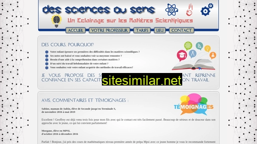 sciences-au-sens.fr alternative sites