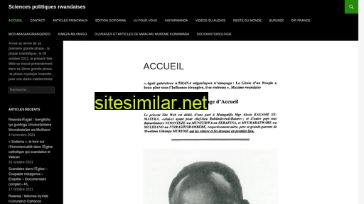 sciencespolitiquesrwandaises.fr alternative sites