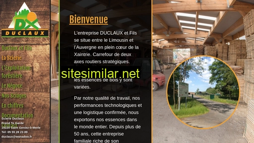 scierie-duclaux.fr alternative sites