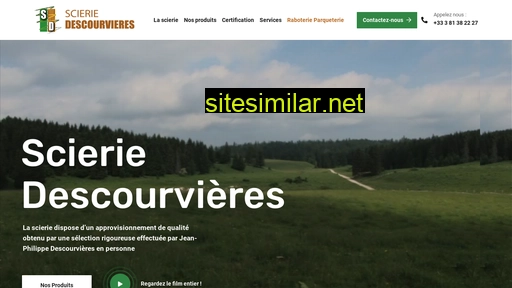 scieriedescourvieres.fr alternative sites