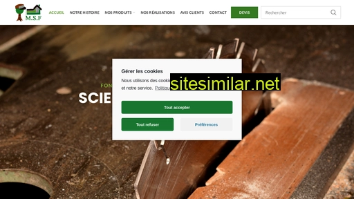scierie-msf.fr alternative sites