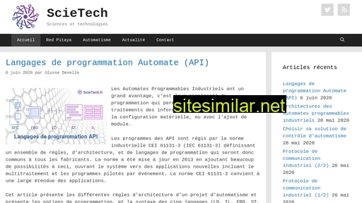 scietech.fr alternative sites