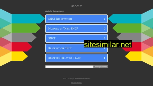 scncf.fr alternative sites
