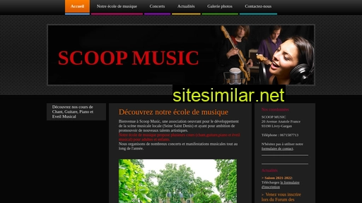 scoopmusic.fr alternative sites