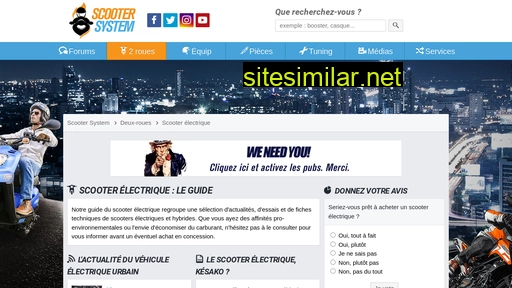 scooter-system.fr alternative sites
