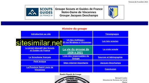 scouts-vincennes.fr alternative sites