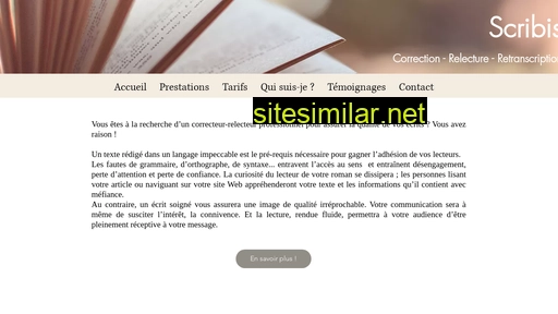 scribis.fr alternative sites