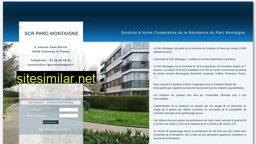 scr-parcmontaigne.fr alternative sites