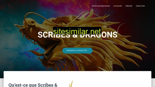 scribes-et-dragons.fr alternative sites