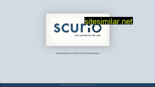 scurio.fr alternative sites