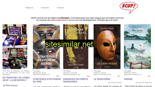 scup.fr alternative sites