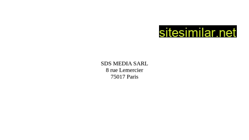 sdsmedia.fr alternative sites