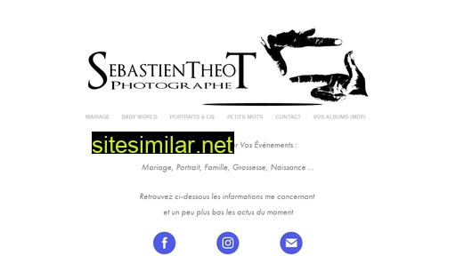 sebastientheot.fr alternative sites