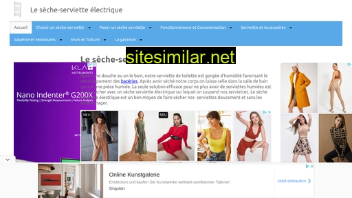 secheservietteelectriques.fr alternative sites
