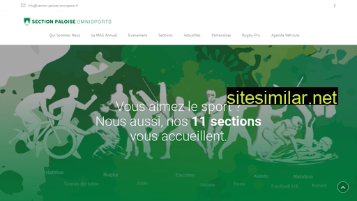 section-paloise-omnisports.fr alternative sites