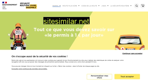 securite-routiere.gouv.fr alternative sites