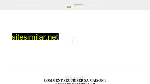 securitedelamaison.fr alternative sites