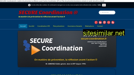 Secure-coordination similar sites