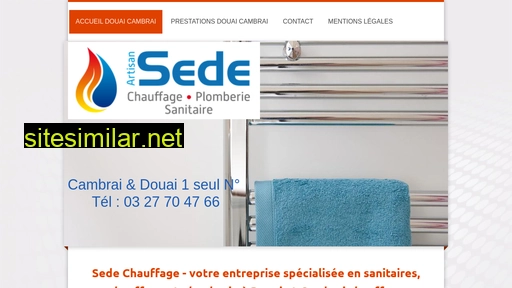 sede-chauffage-plomberie-sanitaire.fr alternative sites