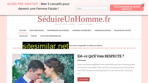 seduireunhomme.fr alternative sites