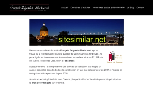 seignalet-avocat.fr alternative sites