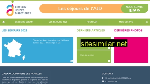 sejours-ajd.fr alternative sites