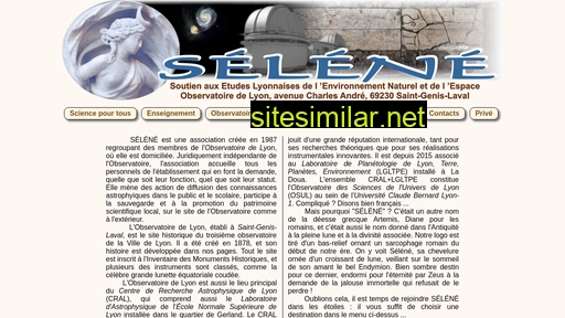 selene-projet.fr alternative sites