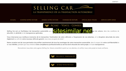 sellingcar.fr alternative sites