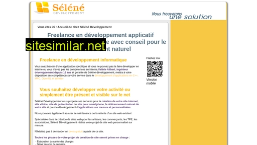 selenedeveloppement.fr alternative sites