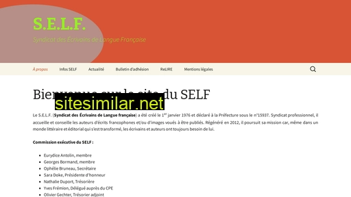 self-syndicat.fr alternative sites