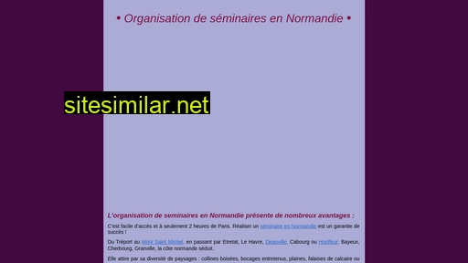 seminaire-organisation.fr alternative sites