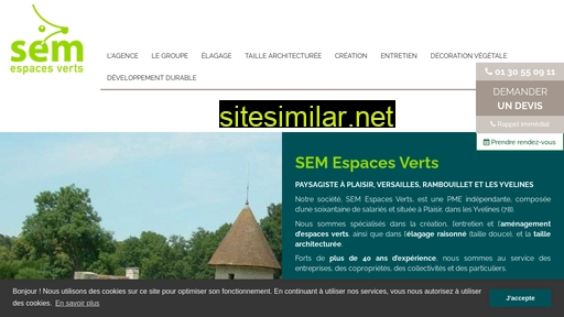 sem-espaces-verts.fr alternative sites