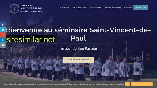 seminairesaintvincent.fr alternative sites