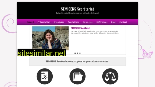 semisens-secretariat.fr alternative sites