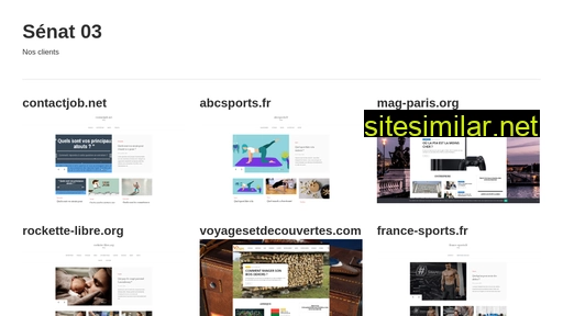 senat03.fr alternative sites