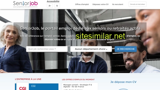 seniorjob.fr alternative sites