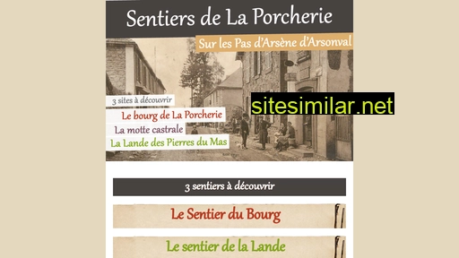 sentiers-la-porcherie.fr alternative sites