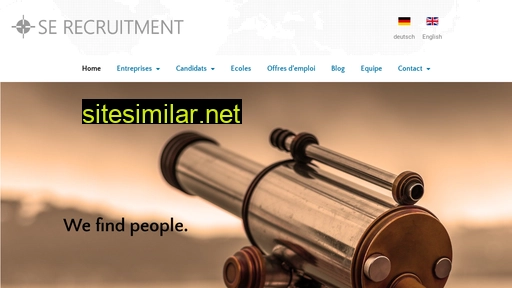 se-recruitment.fr alternative sites