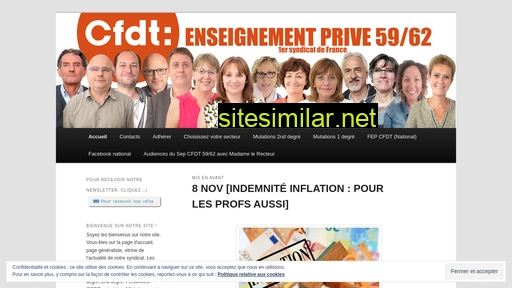 sepnord-cfdt.fr alternative sites