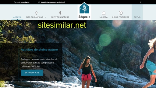 sequoia-ardeche.fr alternative sites