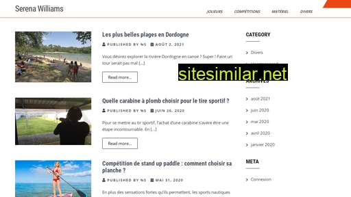 serenawilliams.fr alternative sites