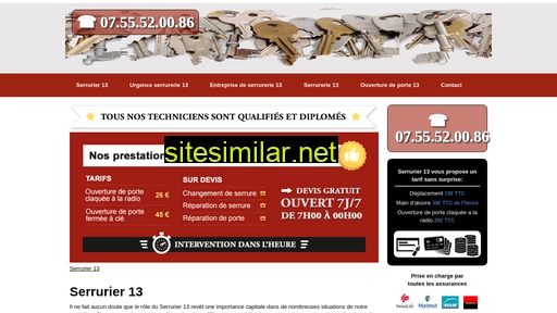 serrurier-13-service.fr alternative sites
