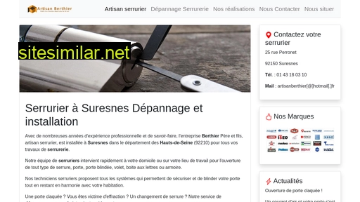 serrurier-berthier-suresnes.fr alternative sites