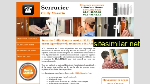 serrurier-chilly-mazarin-91.fr alternative sites