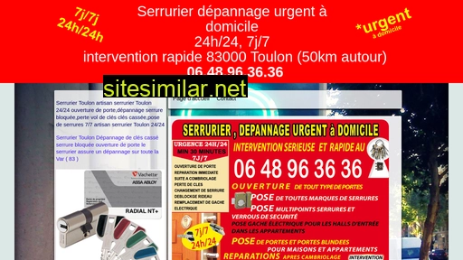 serrurier-depannage-toulon.fr alternative sites