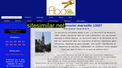 serrurier-marseille-13007.fr alternative sites