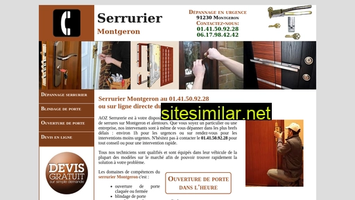 serrurier-montgeron-91230.fr alternative sites