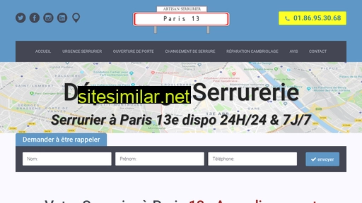 serrurier75013paris13eme.fr alternative sites