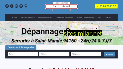 serrurier94160saintmande.fr alternative sites