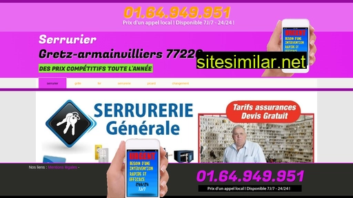 serruriergretzarmainvilliers.fr alternative sites
